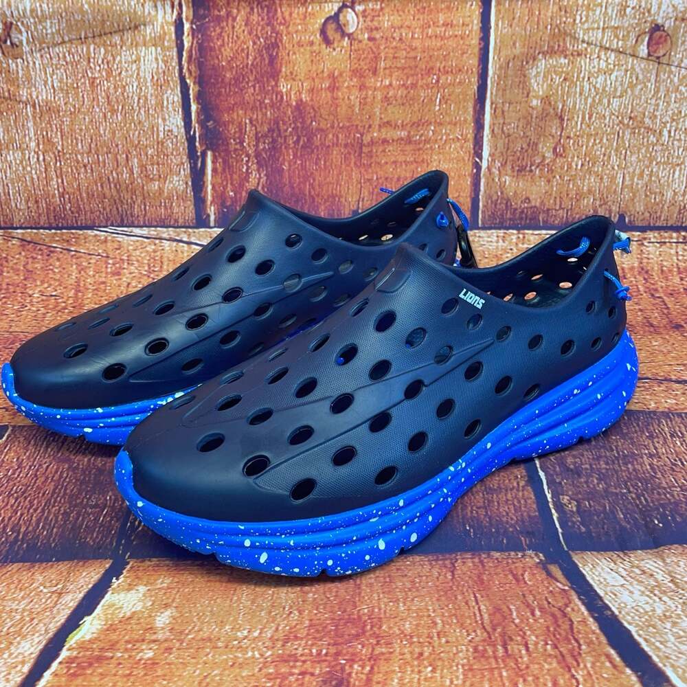 Kane Revive Active Recovery Slip-On Detroit Lions Player Issued Shoes Sz 15